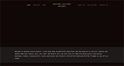 Desktop Screenshot of kustomculturemotors.com