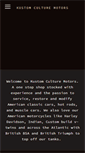 Mobile Screenshot of kustomculturemotors.com